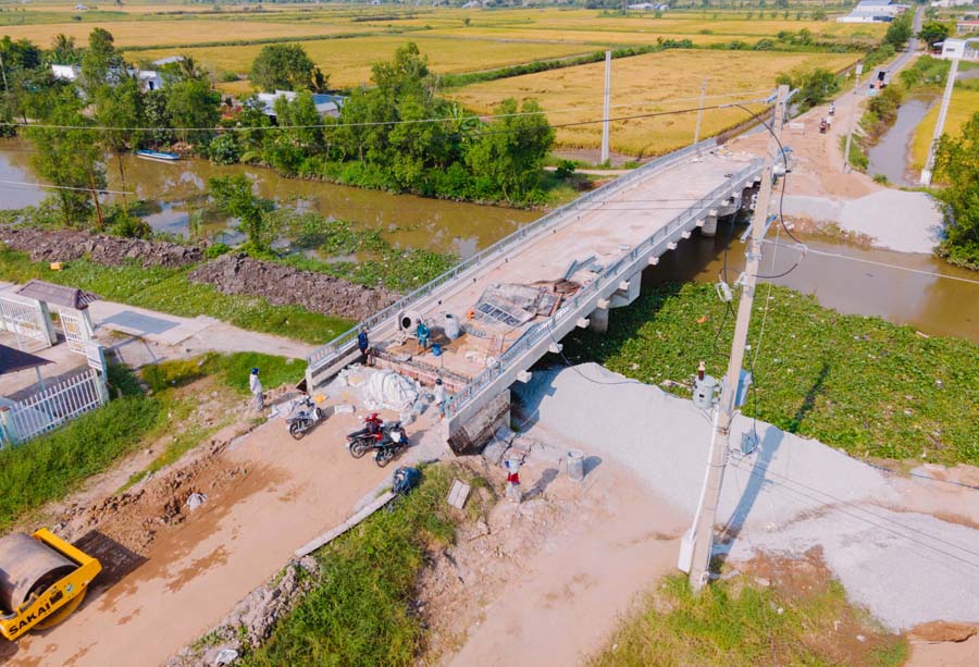 Dự án đầu tư xây dựng công trình đường tỉnh 964 huyện An Biên, tỉnh Kiên Giang