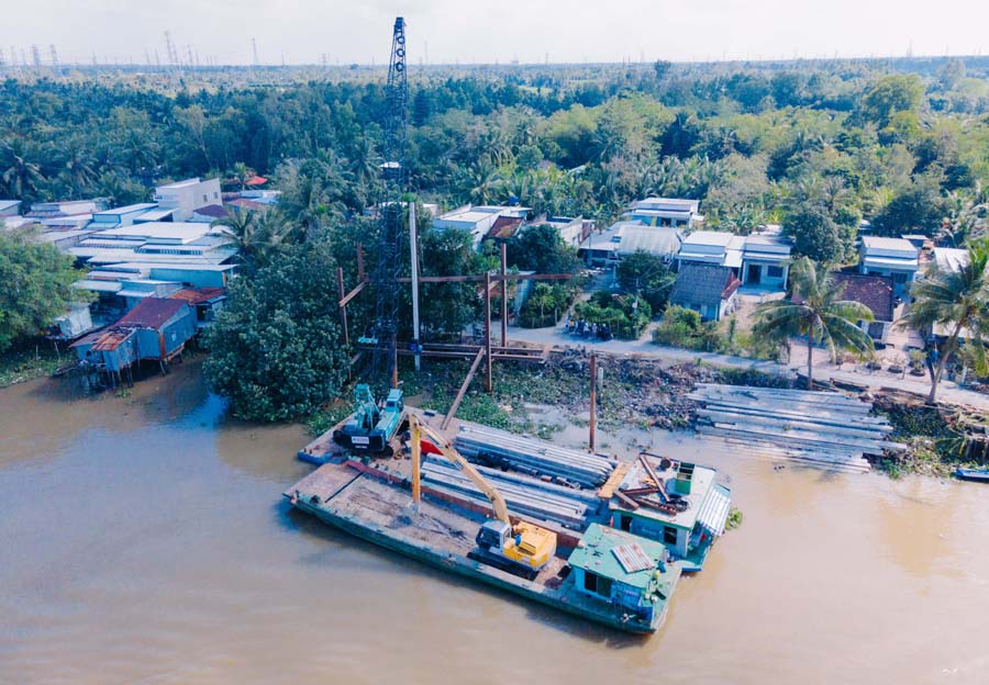 Dự án: Kè chống sạt lở sông Ô Môn